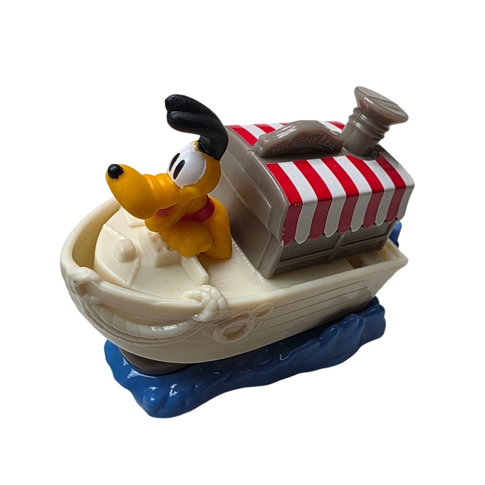 Disney Pluto Jungle Cruise Nile Nellie Boat McDonalds Happy Meal Toy 2022 WDW C3